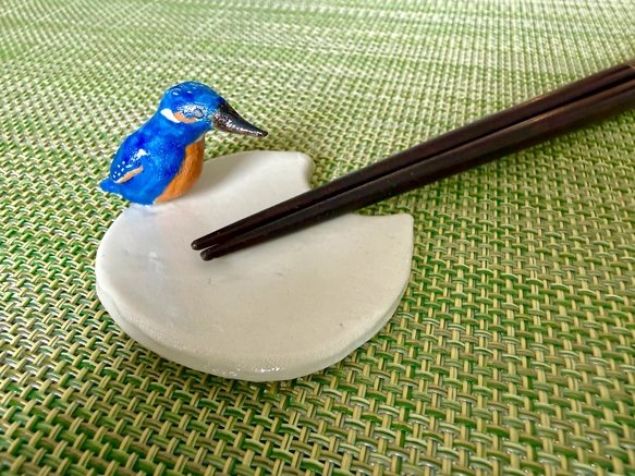 カワセミの箸置き（野鳥シリーズ）